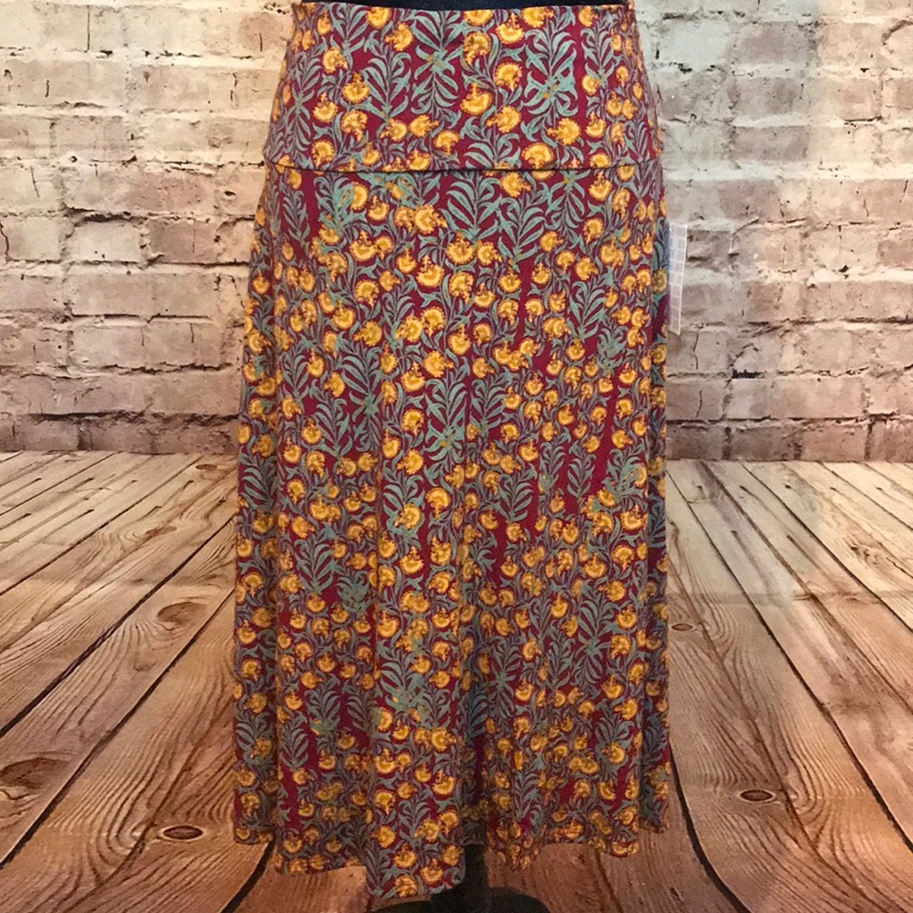 NWT LuLaRoe Medium M Azure skirt